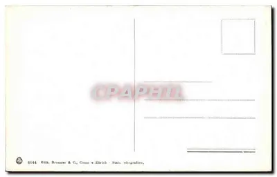 Rzym - Miejsce pochówku Cecylii Metelli — wydawca Brunner & C., Como — Rewers