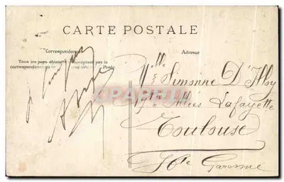 Lago do Castelo de Longchamp — Bosque de Boulogne — E. L. D. n°430 — Verso