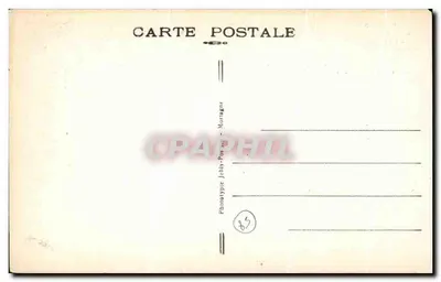 Ruiny klasztoru i katedry w Maillezais — Vendée — n° 1032 — Rewers