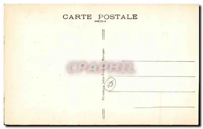 Abbatia Maillezais (Vendée) — Wejście do Katedry — Fototypia Jéhly-Poujoulat-Mortagne — Rewers