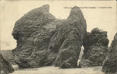 Sion przy Croix-de-Vie (Vendée) — La Roche Grise — Kolekcja Boutain, Croix-de-Vie