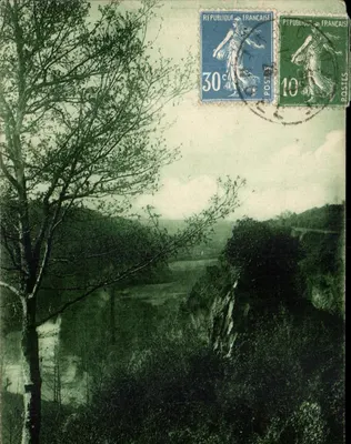 Floresta de Vouvant — Os Rochos de St. Luc — Edição artística R. Bergevin