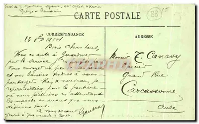 Gérardmer — Góra Roitelets — LL. n°82 — Rewers
