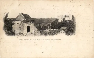 Angles-sur-l'Anglin — Capela São Pedro — editor desconhecido