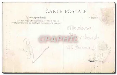 Parijs - Hotel Astoria - Avenue des Champs-Élysées - Place de l'Étoile — Achterkant