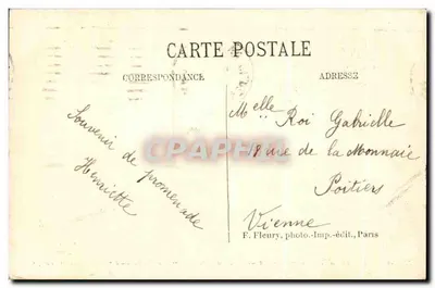 Parijs (XVIe arrondissement) — Avenue de la Grande Armée — Invoeging Luna-Park — Le Railways — F. Fleury — Achterkant