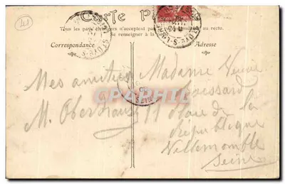 Castello di CHAMBORD — Ala di Enrico II — N.D. Paris, n°16 — Verso
