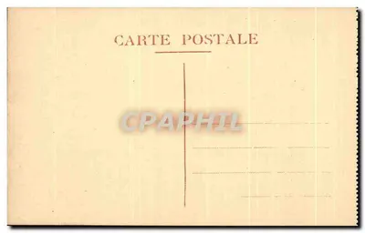 Thiepval — estátua de cervo sobre rocha — Verso
