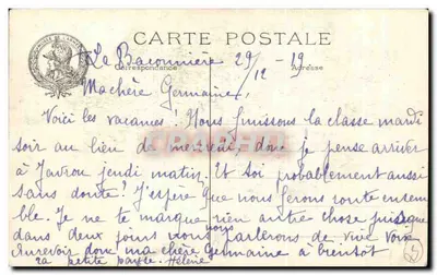 Hôtel des Invalides — O Dômer — Monumento de Turenne — Editor J.H. n°2058 — Verso
