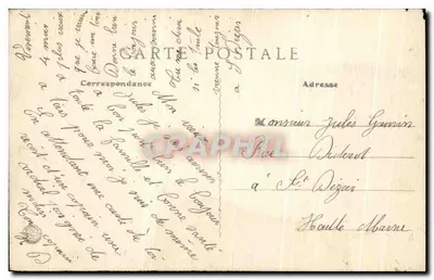 Vierzon — Kanał Berry — wydawca M.G. nr 556 — Rewers
