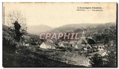 Orcival — Vista geral — L'Auvergne Illustrée, n°1
