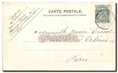 Paris. — O Sagrado Coração. Os Dómes. — V. P. Paris. No. 10 — Verso