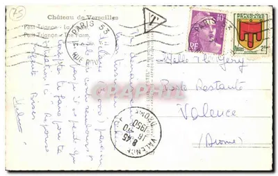 Castello di Versailles — Petit Trianon — La Ferme — Estel — Verso
