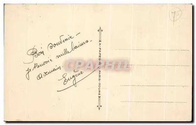 Paris — Place de la Bastille et Colonne de Juillet — A. P. n° 127 — Rewers
