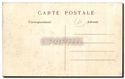 Parijs (19e arrondissement) — Buttes-Chaumont — De Rochers, het Belvédère en de Houtenbrug — C. M. — Achterkant