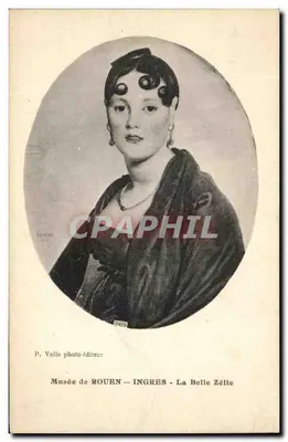 A Bela Zélie — Museu de Rouen — Ingres — P. Valle fotógrafo-editor
