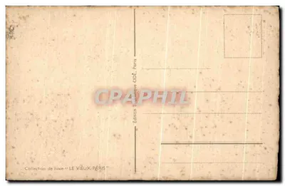 La Conciergerie — Paryż — F. L. SCRIBE — Rewers