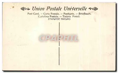 Sra. Vigé-Lebrun — Retrato com chapéu de penas — Editor LL, n° 34 — Verso