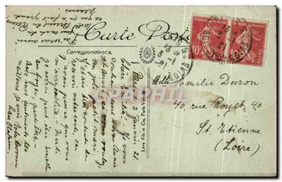 Paryż - Kaplica Wybaczenia, Bulwar Haussmann — figura Marie-Antoinette wspierana przez Religię — autorstwa Pani Elizabeth Cortot — Rewers
