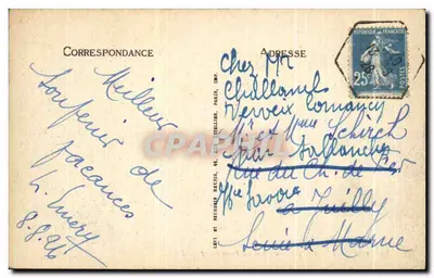 Cahors — Brzegi Lotu przy Mostowym Nowym — LL — Rewers
