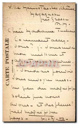 Magagnosc — Widok ogólny — Wydawnictwo L. Rion, Nice, nr 06 — Rewers