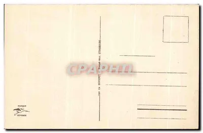 Ribeauvillé - Grand'Rue — éditeur Berthet, Strasbourg, n°15 — Verso