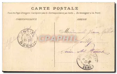 Aanvang van de bronnen van de Dhuis, bij Pargny — Bij Montmirail — Hart, Fot. Edit., Montmirail — Achterkant