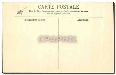 Paris — O Monumento de Gambetta e o Louvre — LL. n°47 — Verso