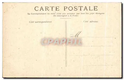 Paris — Os Canhões dos Invalides — editor não visível — Verso