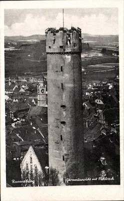 Ravensburg — Torre de Mehl sack — Dort'sche Buchhandlung, Ravensburg
