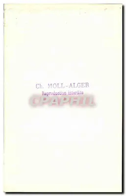 Willa z architekturą orientalną — Algérie — wydawca Ch. Moll-Alger — Rewers