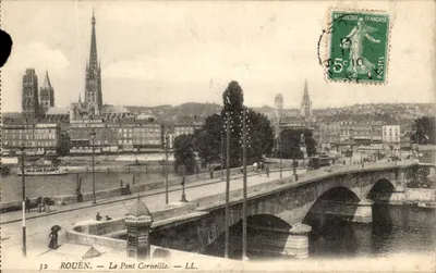 Rouen — O Ponte Corneille — LL.