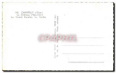 Chantilly (Oise) — Wielki Schody, Wianek — Wydawnictwo MAGE — Rewers