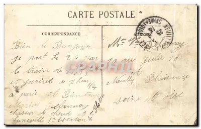 Lunéville — Bairro Dieltmann — E. Guise, editor, Lunéville — Verso