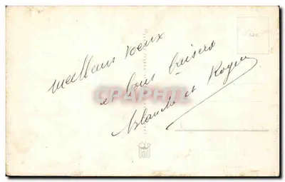Dziecko z saneczkami — scenka zimowa — L. BOUGEON, nr 522 — Rewers