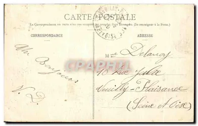 Gérardmer — Ogólny widok z Costet — Wydawca Hommeyer i Ehret, Epinal, seria 13 — Rewers