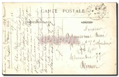 Uriage-les-Bains — Park i Zamek — E.R. — nr 312 — Rewers