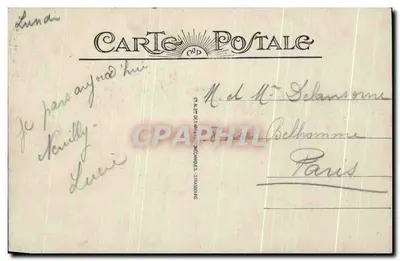 Le Tréport — Katedra św. Jakuba i skały — Wydawca — Rewers