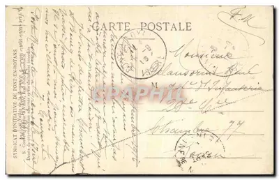 Grotte di Choranche — Vallee della Bourne — Il Dauphiné sotterraneo — Cliché scattato con magnesio — Verso