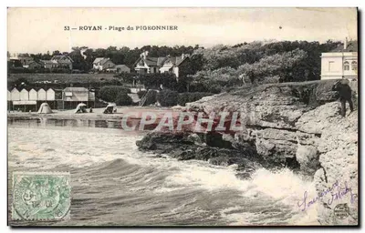 Royan - Plage du Pigeonnier — éditeur Lourdes Montillet, n°53