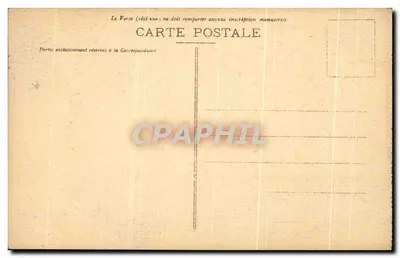 Pałac w Compiègne — Kąt Parku — Ad. Bourson, Compiègne, n°55 — Rewers