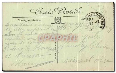 Malo-les-Bains — De Strand en het Casino — LL. n° 232 — Achterkant