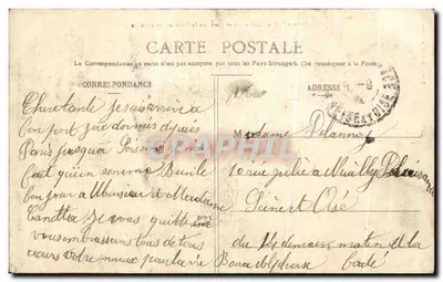 Soissons - Seminarium i Dziedziniec Kaszerni Flandryjskiej — Tasbar-Rouzel & Soissons — Rewers