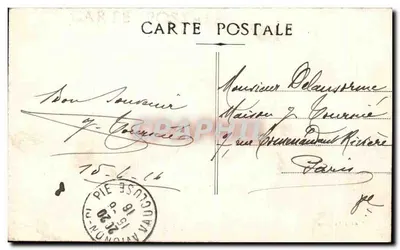 Avignon — Pałac Papieski — wydawca nieznany, nr 5 — Rewers