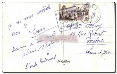 Wakacje i odpoczynek — karikatura — Photochrom, nr 351 — Rewers