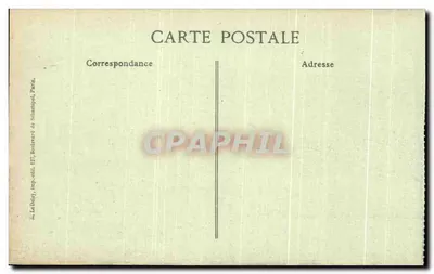 Bilhete postal antigo Salonique Village da Cidadela Família turca Grécia — Verso