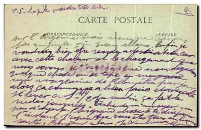 FÈRE-CHAMPENOISE - Faubourg de Connantre - Danos da batalha da Marne — Verso