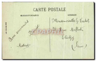 Corbeil — As Arches do Ponte — LL. n°19 — Verso
