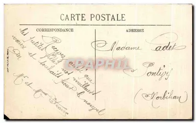 Tours (I.-et-L.) — Loara, most Bonaparte i ogólny widok (północny zachód) — LL. n°289 — Rewers