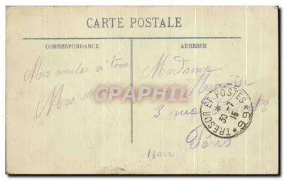 O Parvis da Catedral — Reims — LL n°96 — Verso